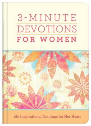 3-Minute Devotions for Women - Hardcover By Compiled by Barbour Staff - GOOD - Picture 1 of 1